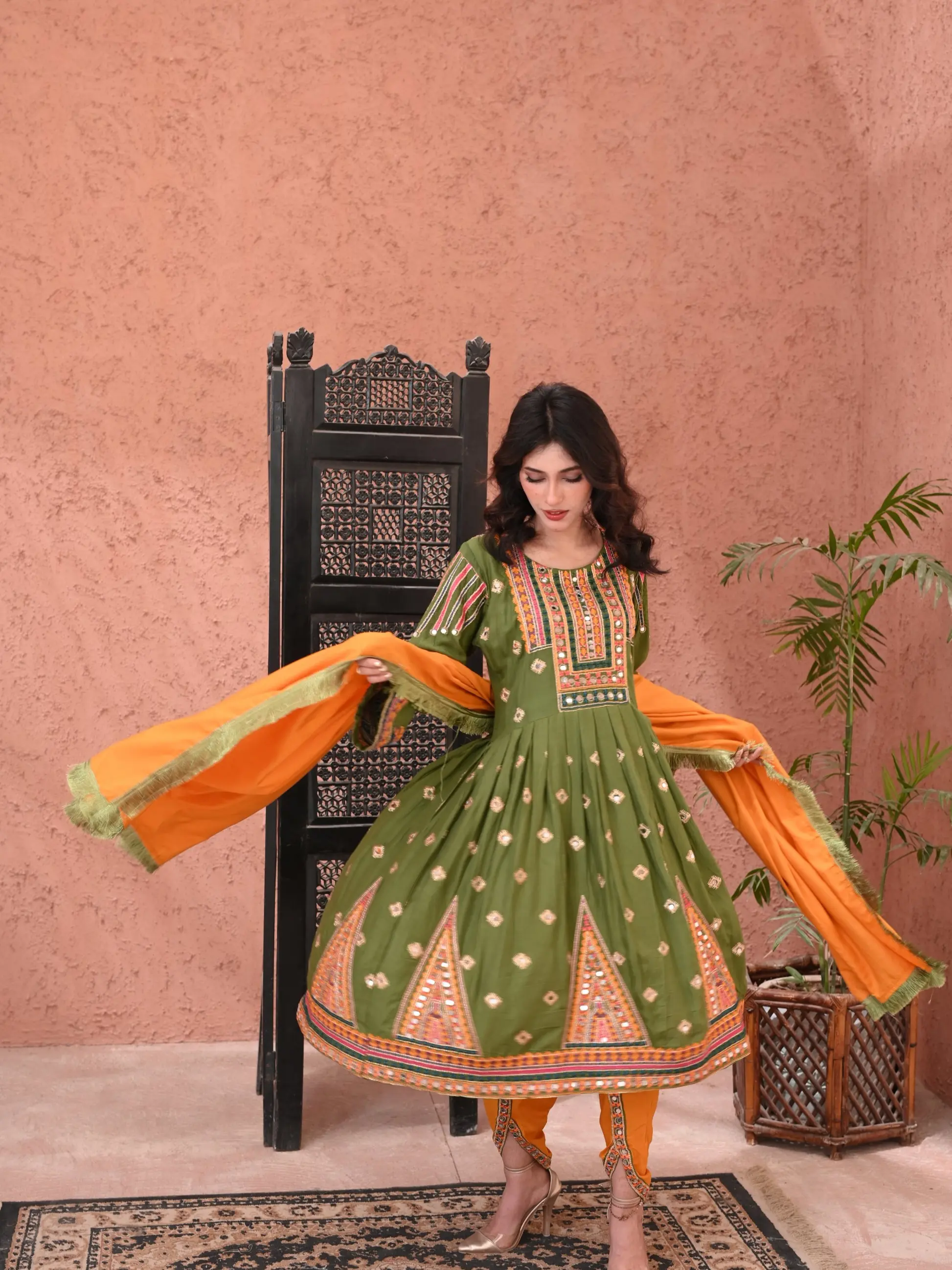 simple anarkali dress - TikTok Shop