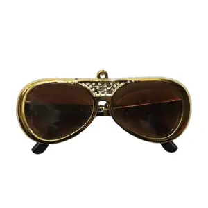 Kurt Adler Plastic Ornament for Christmas Tree, Elvis Presley Sunglasses