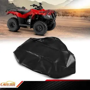 New Standard Seat Cover #8 Black Fit For 2000-2006 Honda Rancher 350 PVC Leather