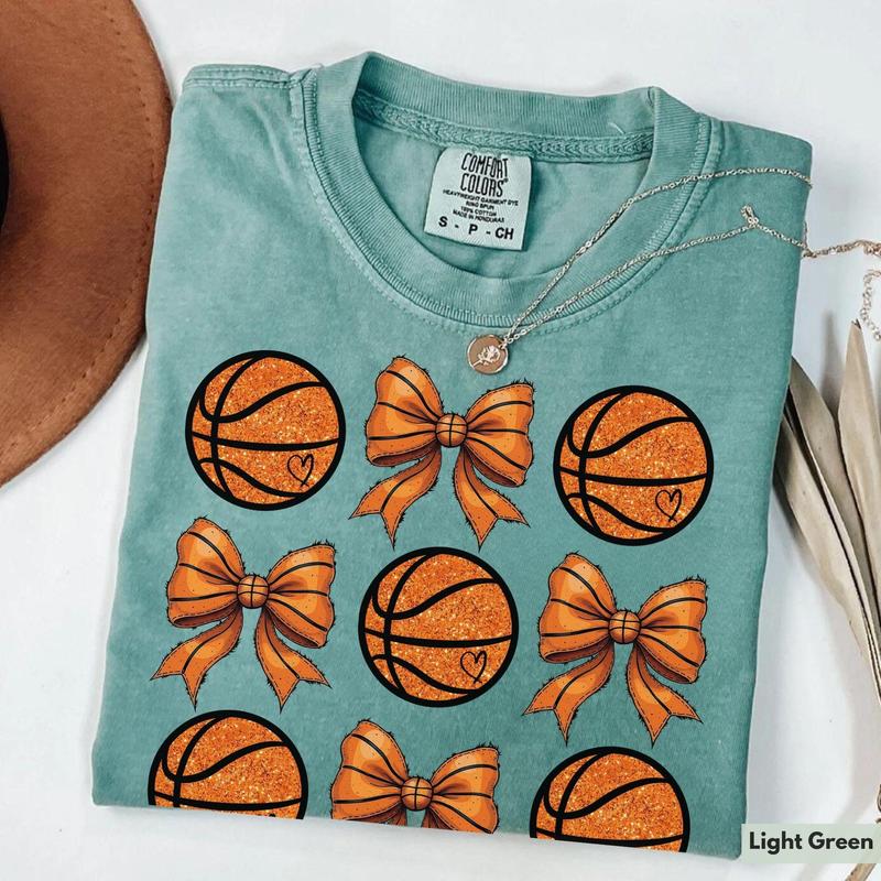 Comfort Colors Basketball Mom Shirt, Coquette Basketball Shirt, Cute Basketball Shirt, Basketball Mama Shirt, Basketball Lover Shirt, Game