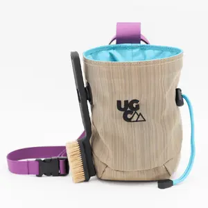 AeroMag Chalk Bag - Sand/Violet