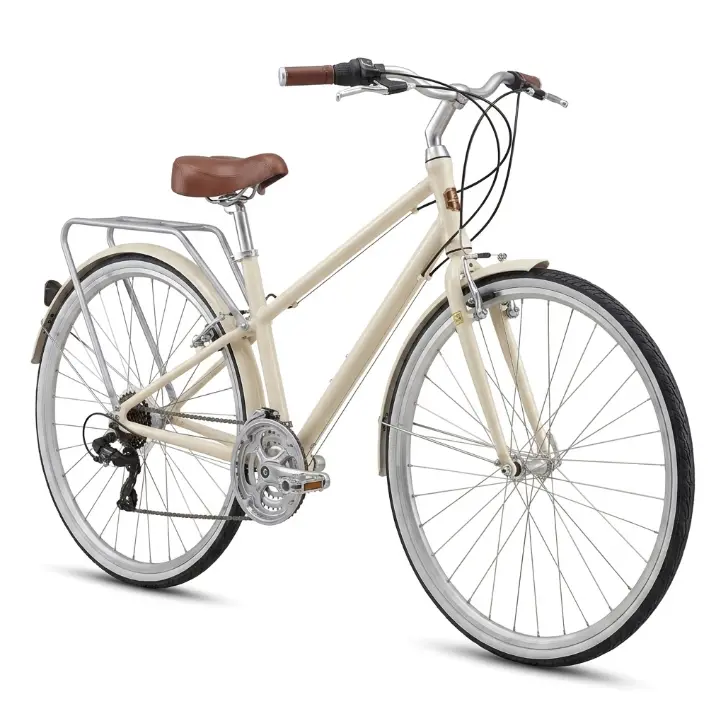 sixthreezero Hybrid Commuter Bike - Cream (Pre-Assembled)