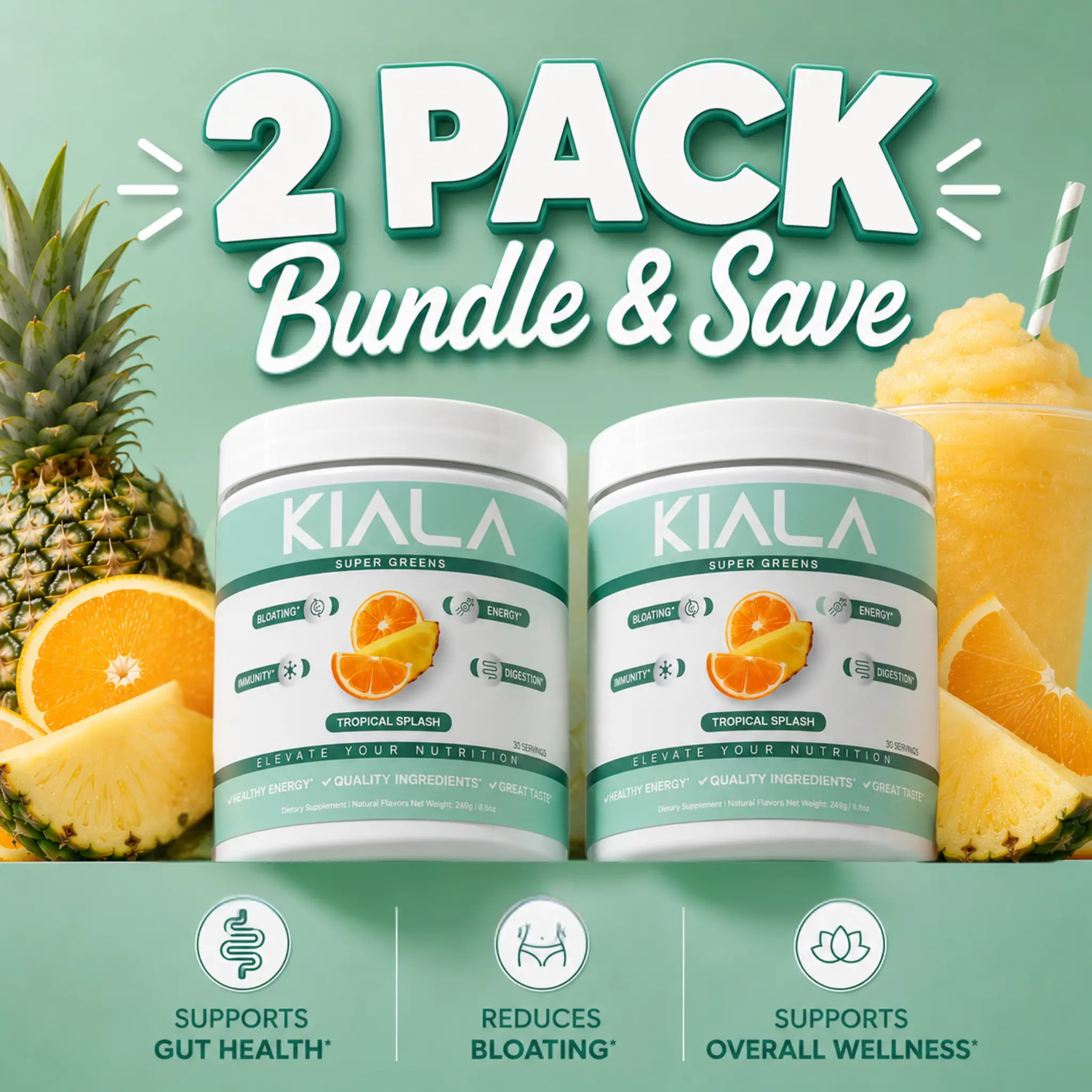Kiala Greens Best Selling Flavors Bundle (2-Pack)