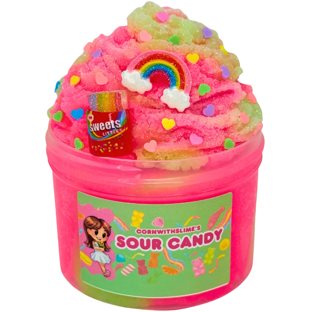 Sour Candy 8oz Slime Icee Texture Scented