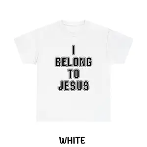 I Belong To Jesus Christian Gym Apparel Christian Dad T-Shirt