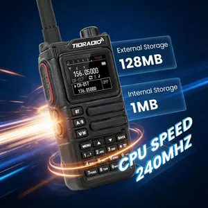 TIDRADIO TD-H9 10Watt GPS/APRS GMRS&HAM Radio Handheld,Spectrum Analysis,SMS Message Text,Bluetooth Programming,Web Upgrade,Compass,Multi-Band Long Range Two Way Walkie Talkies,NOAA,AM,FM,USB-C Battery