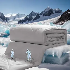 ZonLi Cooling Blanket for Hot Sleepers, Lightweight Cool Touch Breathable Summer Blanket for Night Sweats, All-Season Cold Blankets