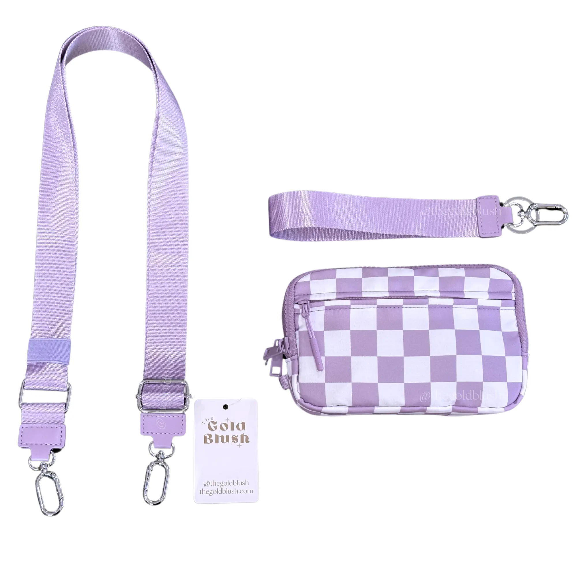 Lavender Checkered