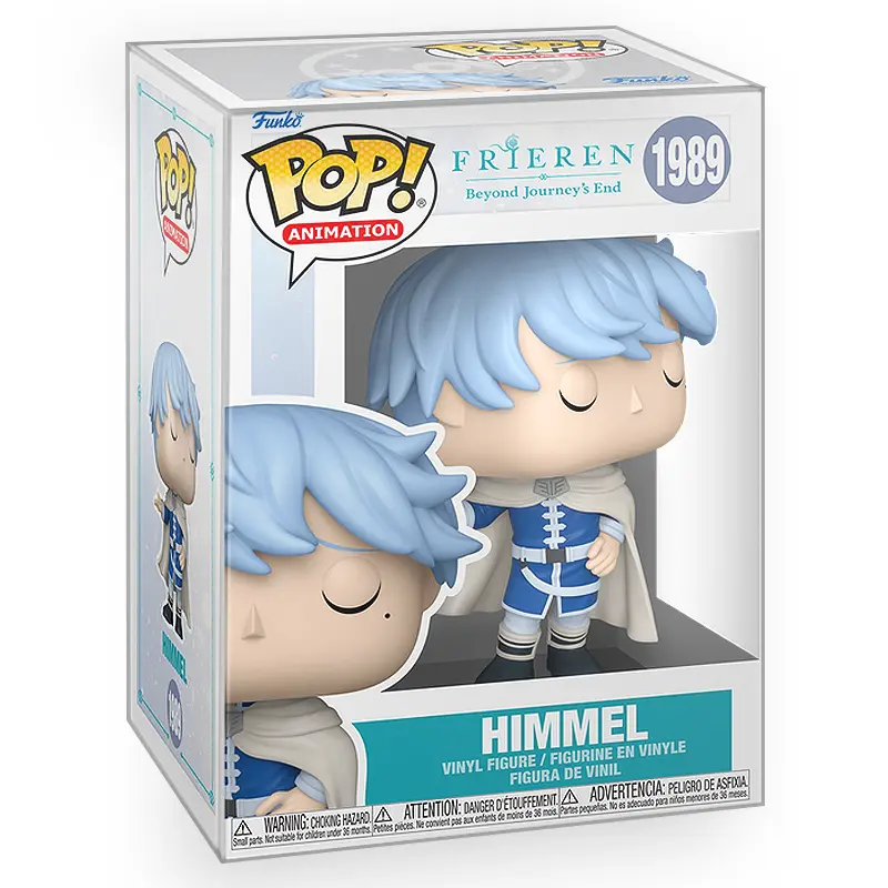 Funko POP Anime: Frieren - Himmel the Hero Vinyl Figure with Epic Collectibles Premium Box Protector Included