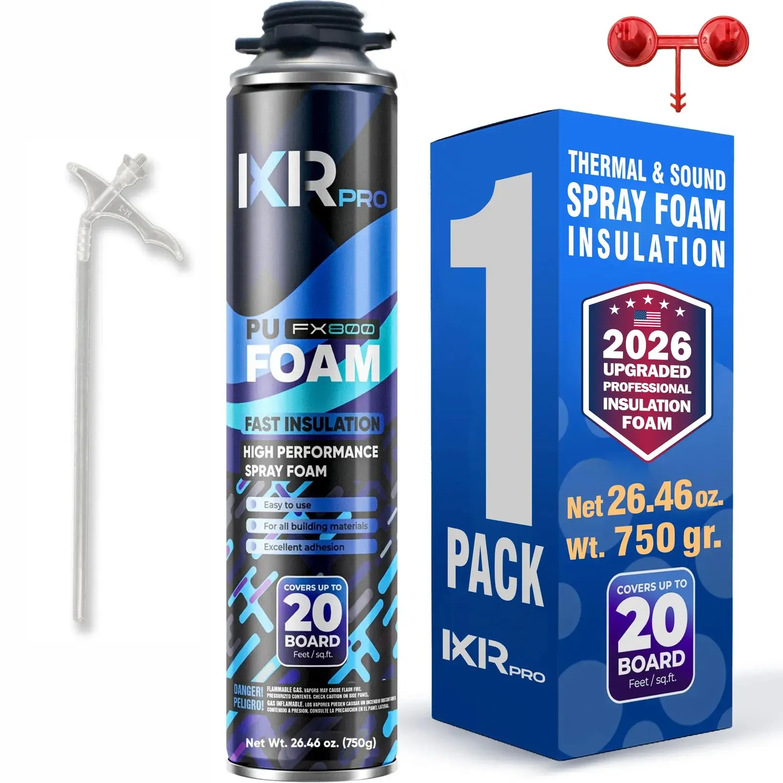 Spray Foam Insulation Can - 25oz Replacement Foam | IxirPro