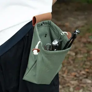 Outdoor Camping Foraging Waist Bag Portable Hands-Free Storage Pouch for Hiking Trekking Garden Travel Lightweight & Convenient Fruit Picking Backpack