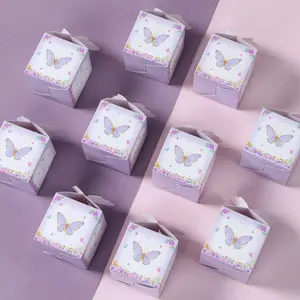 12-Piece Butterfly Style Mini Gift Box Set, Perfect for Birthdays & Weddings, Celebration Ready, Ideal Party Favors, Home Decor Accessories