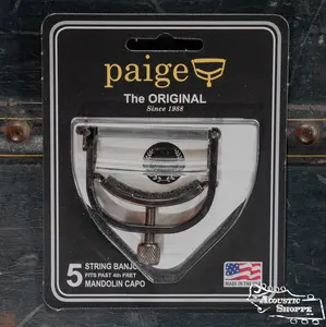 Paige Original Banjo / Mandolin Capo Wide (P-BE-W)