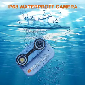 Kids Camera, IP68 Underwater Camera, Suitable for Children Aged 3-12 Years Old, High-Definition Children'S Digital Camera, with 1080P Video Recording.