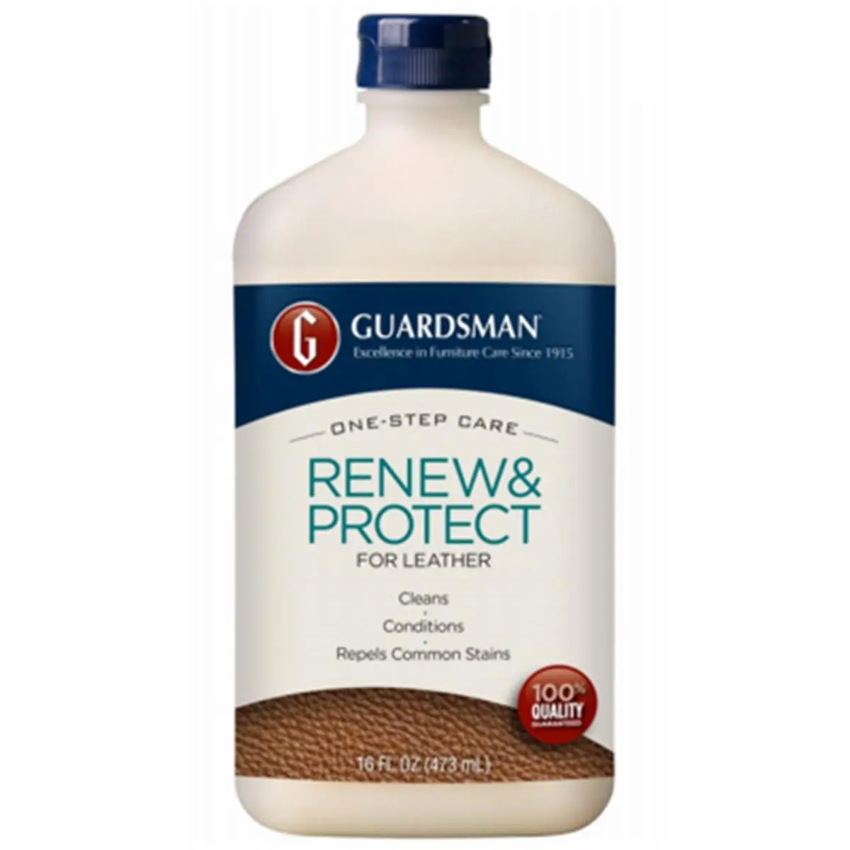 Guardsman Products Inc 471300 16 oz. Leather Renew & Protector, 16Oz, One-Step Care, Renew&Protect