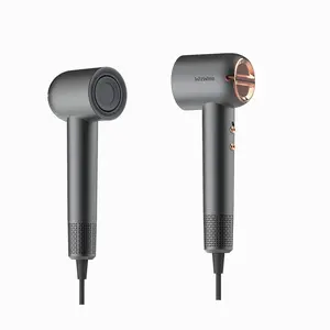 WizWise Professional Ionic Salon Hair Dryer, Ultra-Fast High Speed Blow Dryer with 110,000RPM AC Motor, Low Noise, No Heat Damage, Fast Drying for Hair Care Home, Travel use