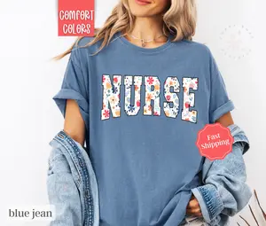 Nurse Shirt Comfort Colors, RN Shirt, Gift for Nurse