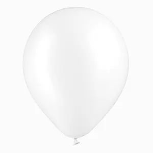 Classic White Latex Balloons - 15 Pack