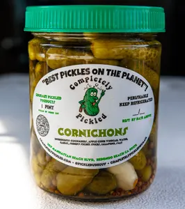 Completely Pickled Cornichons