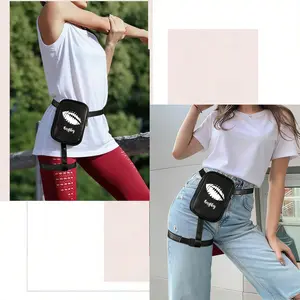 Baseball Print Sports Waist Bag, Multi-functional Running Thigh Pack, Outdoor Cycling Fitness Storage Bag for Phone & Essentials, Ideal Gift