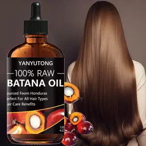 120ml Batana Essential Oil | Large Capacity Daily Hair Care Oil | Moisturizing Dry Hair | Softening Repair and Brightening Care