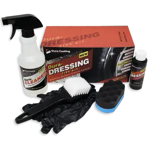 Dura Car Cleaning Kit Quick Detail & Wheel Cleaning Set, Long-Lasting Tire Shine & Ultimate Car Care Kit