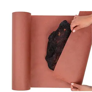Pink Butcher Paper for Smoking Meat 17.5 in *50ft Food Grade Butcher Paper Roll Unwaxed Unbleached Smoker Paper Barbecue Meat Wrapping Paper