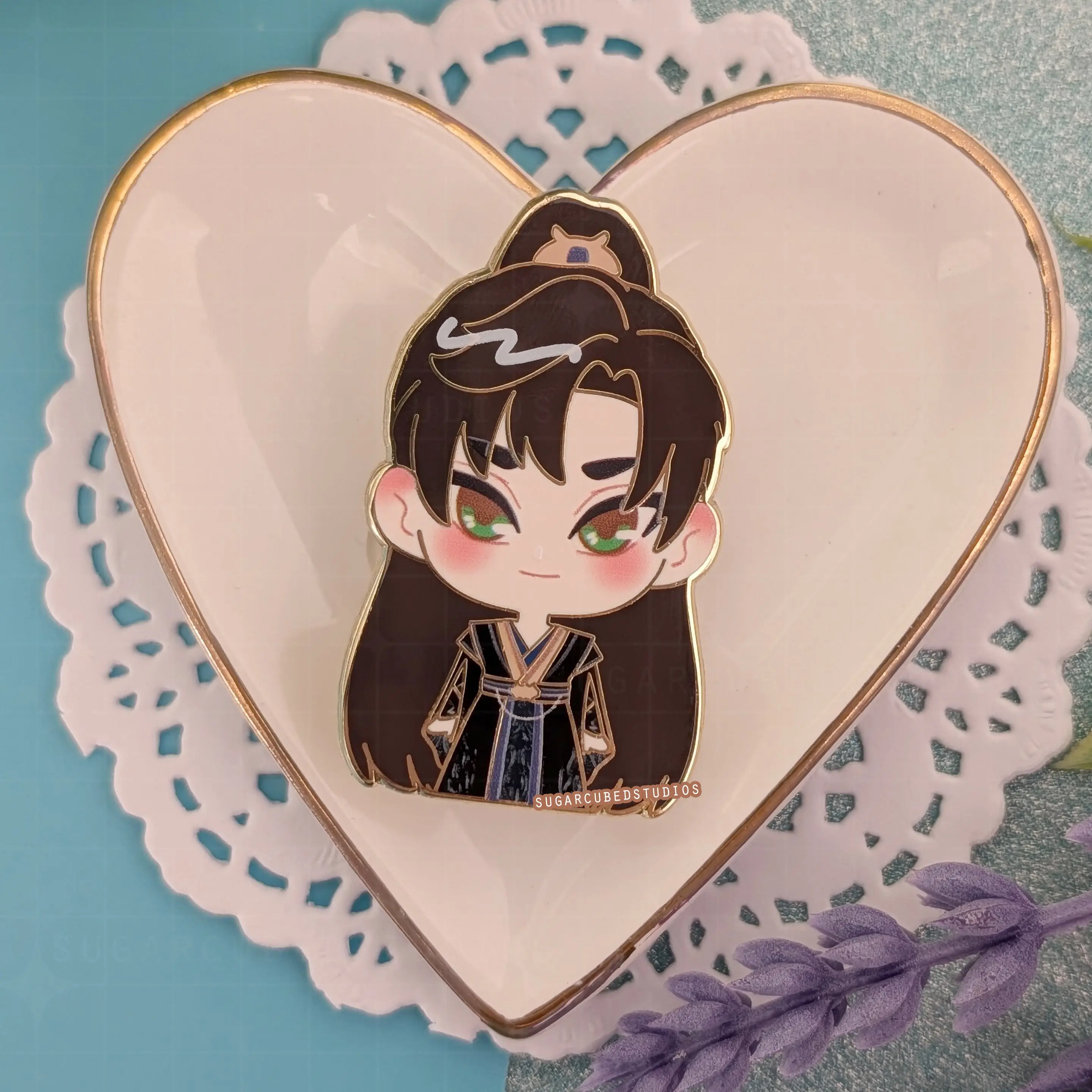 Zayne's Mortality's Tenderness Enamel Pin - Love and Deepspace