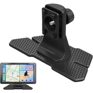 Replacement  Mount for Portable  Play Screen Holes Mount Holder Easy to Install Compatible 7"/9"/10.26  Screen Dashboard Adhensive Stand