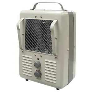 212 MAIN Portable Fan-Forced Milkhouse Style Heater, Home Appliances Heating System, 120V 1Ph, Adjustable Heating, Tip-Over Safe (Model 737-188TASA by TPI Corp.)