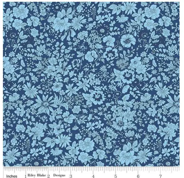 Flower Show Midnight Garden by Liberty of London - Blue