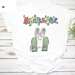 Heartstoppers Leaves Cute Heartstopper Love Camiseta VIntage T-Shirt, Heartstoppers Movie Shirt, Shirt, Lovely Movies Shirt