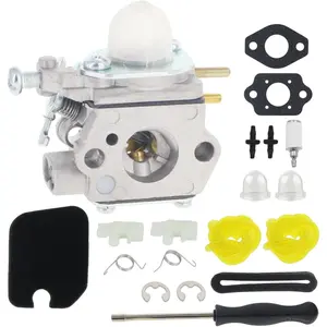 ANTO WS2200 Carburetor for WS210 WC2200 WC210 CMXGTAMD25SC CMXGTAMD25CC 41AD25CC793 41AD25SC793 25cc 27cc String Trimmer Weed Eater With 753-08159 Kit
