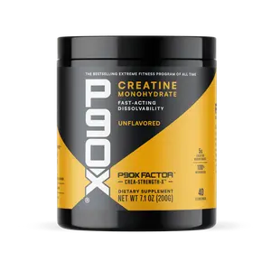 Bodi - P90X Creatine - P90X Factor™ Crea-Strength-X™  - Micronized Creatine Monohydrate - 40 Servings
