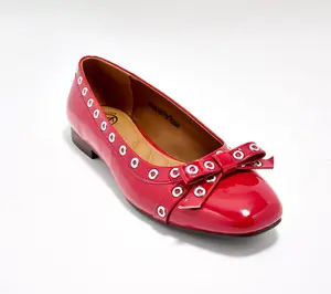 White Mountain Ballet Flats with Bow - Bodhi