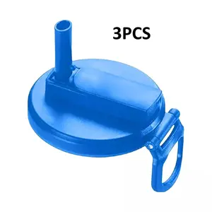 3 Pcs Soda Can Lids,silicone Straw Soda Can Lids,soda Can Lids Color Random