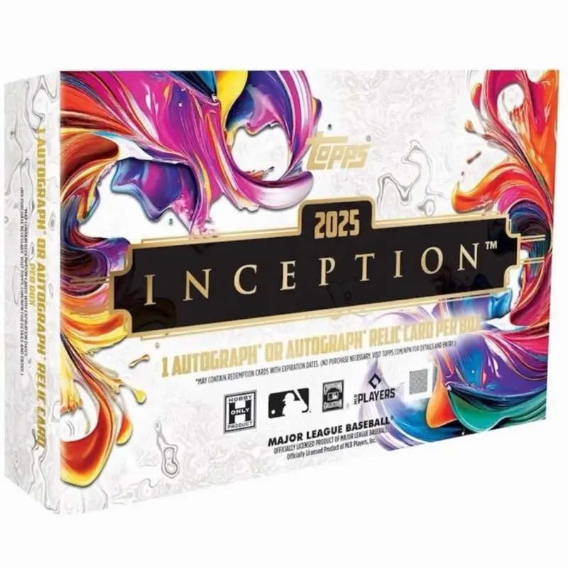 2025 Topps Inception Baseball Hobby Box - Collectible Baseball MLB Trading Sports Card