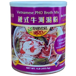 Harvest 2000 Vietnamese Pho Broth Base Mix, 16 oz Can - Authentic Flavor and Easy Preparation