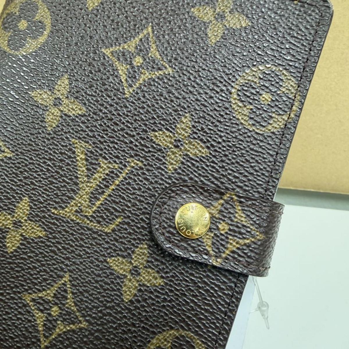 Pre-owned Louis Vuitton As Shown Shoulder Bags Monogram Agenda PM Ring Planner Cover lv2118gg