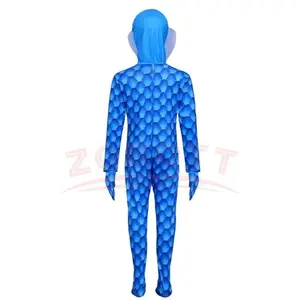 Anime Style Zootopia 2 Creative Gary Snake Cosplay Bodysuit One-piece Style adult Children's Stage Performance Costume Play Gift