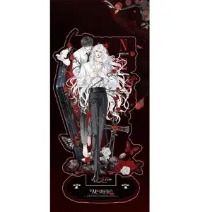 Anime Novel I Became A God in A Horror Game Aesthetic Acrylic Double Player Standing Card Desktop Ornament Stand Model Fans Gift