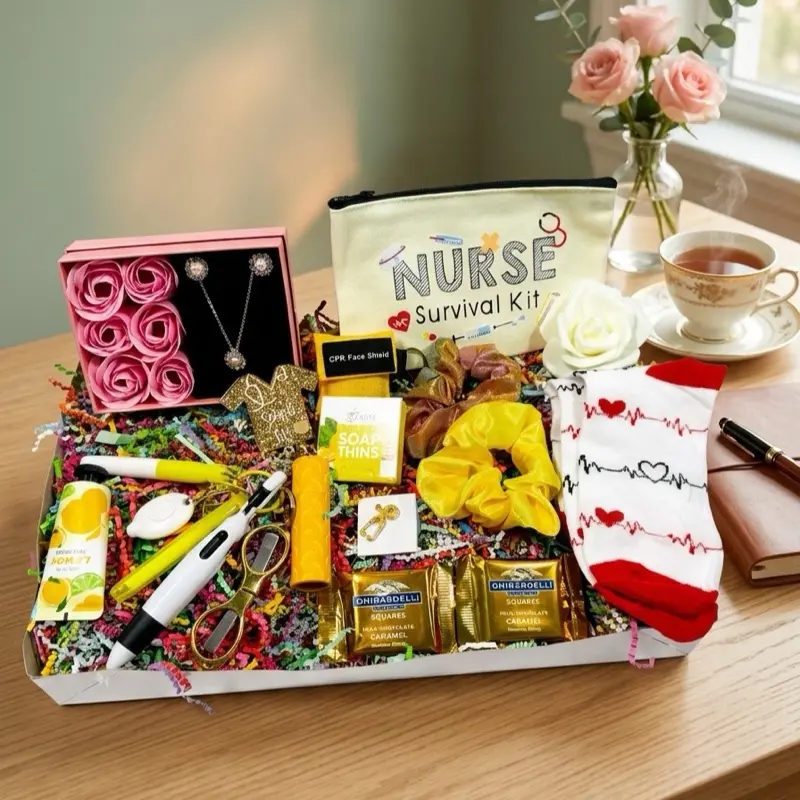 Nurse Appreciation Week Gift Set - Perfect for Any Occasion with Tumbler, Tote Bag, and More - Show Love and Gratitude Thoughtfully
