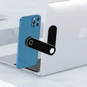 Dual-Screen Laptop Phone Stand, Magnetic Mount, Efficient Office Use, Fits Desktops & Laptops, Side-Mounted, Foldable, Compatible with All Models, Magnetic Phone Holder