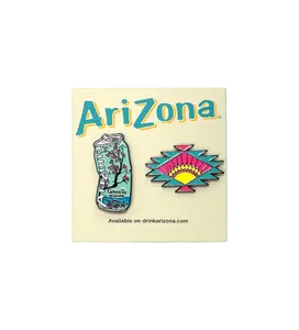 2-Piece Green Tea & Sunburst Pin Set