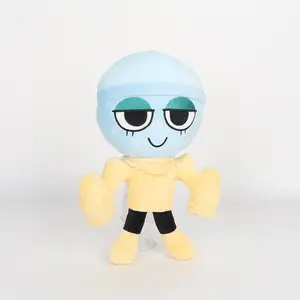 Dandy's World Rainy Day Gigi Plush Toy 13in 210g Movie Stuffed Animals Cute Anime Doll Toys for Kids Birthday Gift Cartoon Scrap Pillow Horror Game Plushie Dolls Xmas Gifts