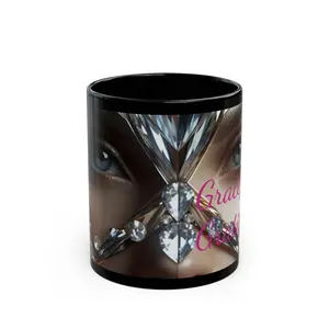 LBM Graceful Gratitude Black Mug (11oz)