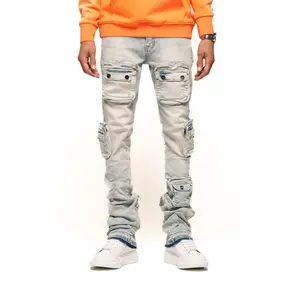 PHEELINGS JOURNEY TO GREATNESS FLARE STACK DENIM (LIGHT BLUE)