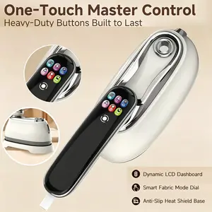 2-in-1 Steam Iron & Handheld Portable Clothes Steamer, Fast Heat-Up Household Garment Wrinkle Remover for Ironing Needs