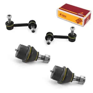 4 PC Front Stabilizer Bar Link and Front Lower Ball Joint Kit  97042MT
