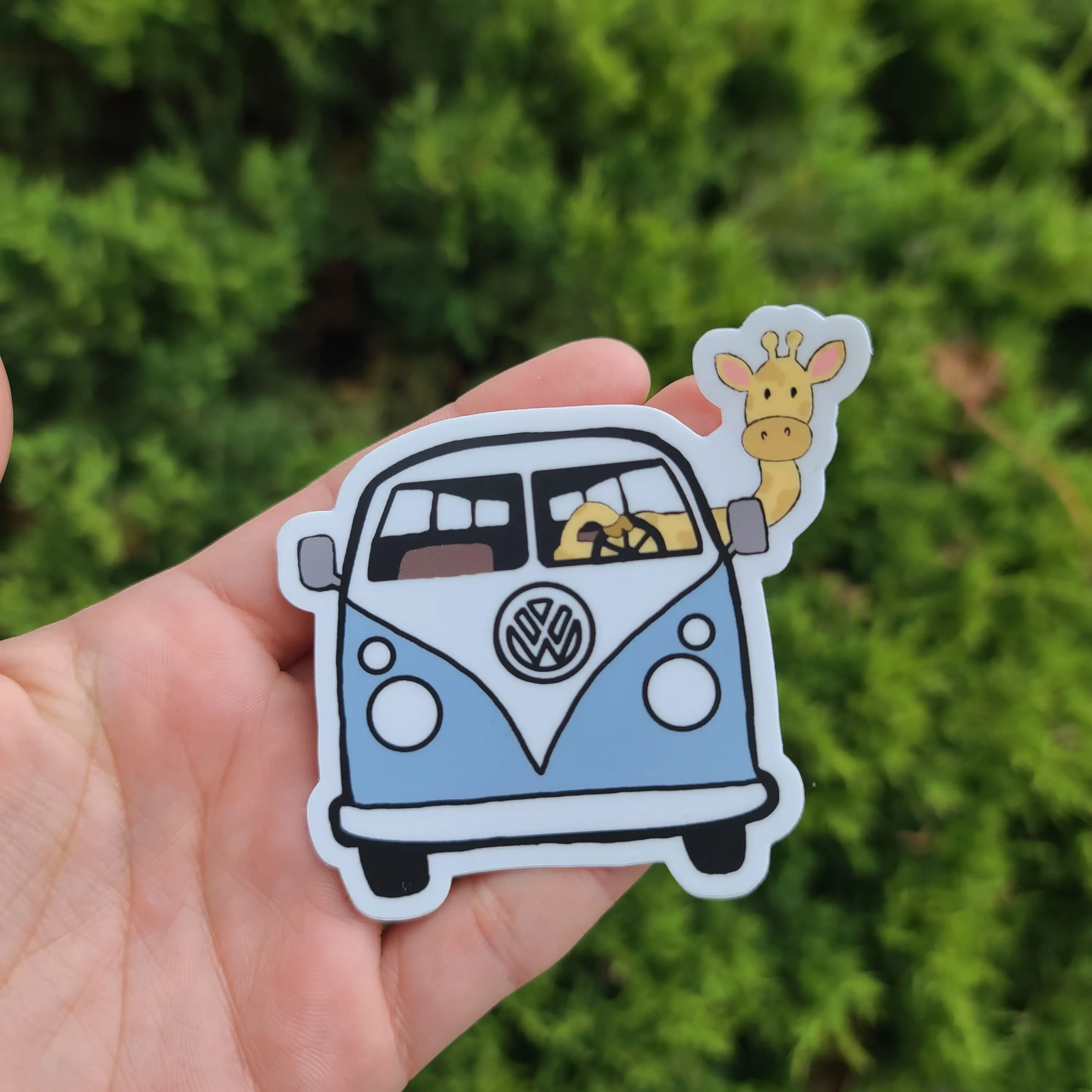 Giraffe BMW Sticker